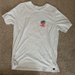 White Hurley shirt size M